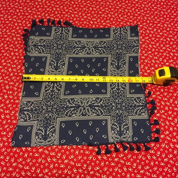 SOFTEST cotton bandana with Tassels! 🔥♥️ - Picture 2 of 4